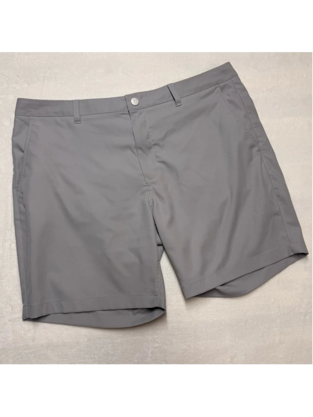 Men's‎ Bonobos Golf Gray Flat Front Shorts Waist 40